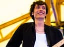 Jacob Maguire, 23, from Orrell, performing in the band