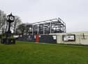 The construction of the new Aspull health and wellbeing centre back in September