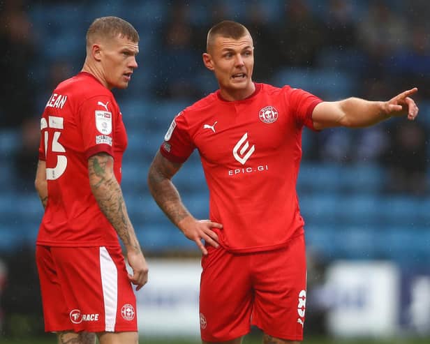 Max Power, pictured with James McClean, is looking for a new club this summer