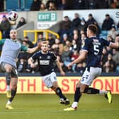 Will Keane in action at Millwall