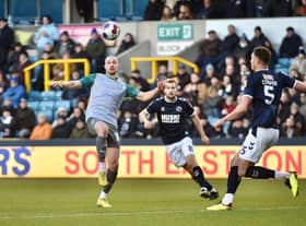 Will Keane in action at Millwall