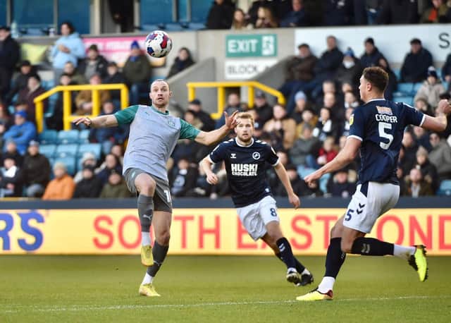 Will Keane in action at Millwall