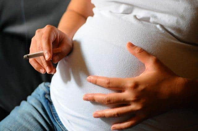 NHS Digital figures show there were 64 pregnant women who were known to be smokers at the time of delivery in Wigan in the three months to September 2023