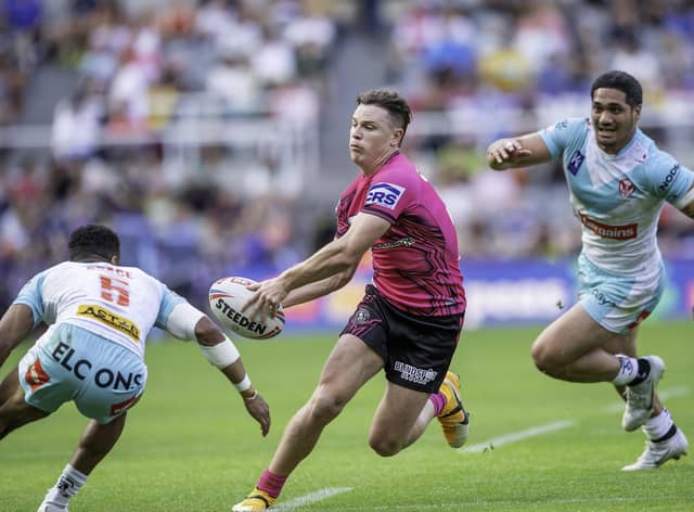 Wigan Warriors take on Hull FC at the DW Stadium this week