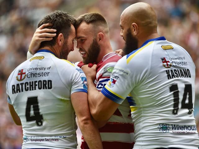 Kaide Ellis clashed with Stefan Ratchford