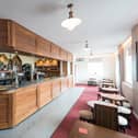 The bar at Wigan Little Theatre