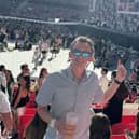 Luke Marsden at The Eras Tour in Lisbon last weekend