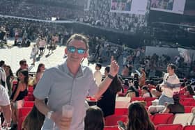 Luke Marsden at The Eras Tour in Lisbon last weekend
