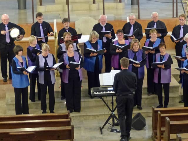 The Brixi Singers with conductor Richard Lea in concert