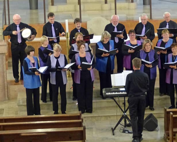 The Brixi Singers with conductor Richard Lea in concert