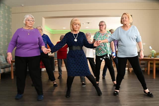 Social dancing is one of the regular activities organised by Kildare Grange volunteers