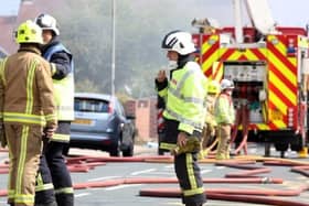 Fire services were called to a house fire in Legh Street, Golborne