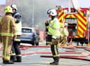 Fire services were called to a house fire in Legh Street, Golborne