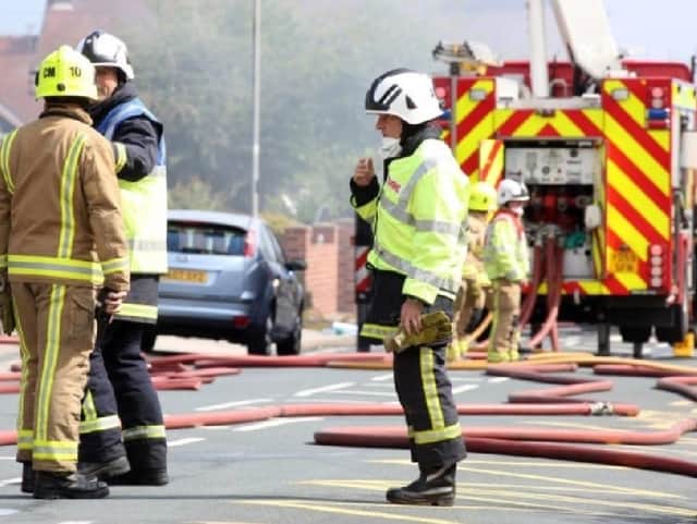 Fire services were called to a house fire in Legh Street, Golborne