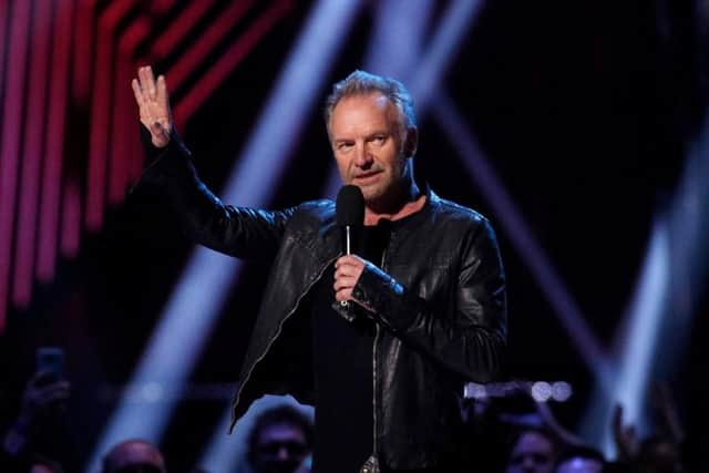 Sting will be performing at the Lytham Festival