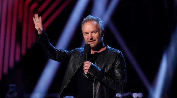 Sting will be performing at the Lytham Festival