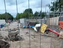 Equipment has been left on Ladies Lane, Hindley