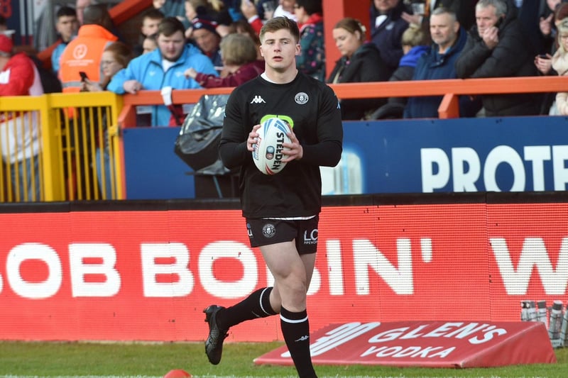 Ethan Havard made his first appearance of the season from the interchange bench against Hull KR
