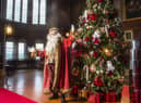 Father Christmas at Bamburgh Castle (photo: Phil Punton)