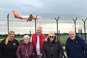 Belong Atherton residents and tenants enjoy plane spotting at Manchester Airport