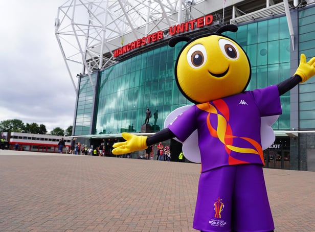 RugBee has been selected as the mascot for the Rugby League World Cup
