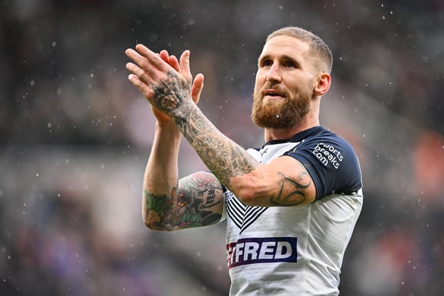 Sam Tomkins wore the armband for England at St James' Park.