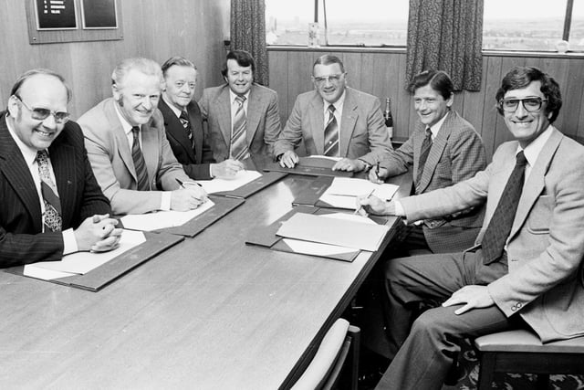 The first meeting of the board after Wigan Athletic had been elected to the league in 1978.