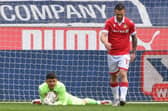 Sam Tickle picked up his 16th clean sheet in the league against Wrexham