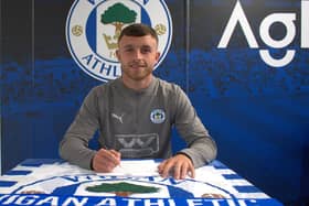 Wigan Athletic have signed Northern Ireland international Dale Taylor on a season-long loan