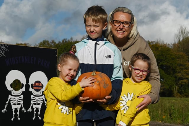 Family fun at the Winstanley Park Pumpkin Patch.