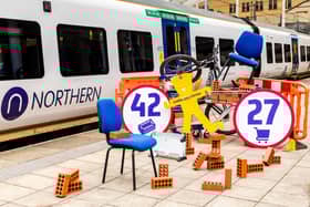 Trains operated by Northern were the target of almost 70 dangerous attacks in the last 12 months.