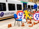 Trains operated by Northern were the target of almost 70 dangerous attacks in the last 12 months.