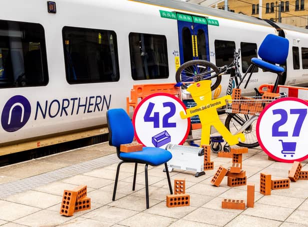 Trains operated by Northern were the target of almost 70 dangerous attacks in the last 12 months.