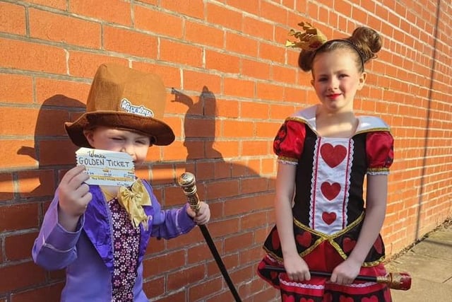 Willy wonka and queen of hearts