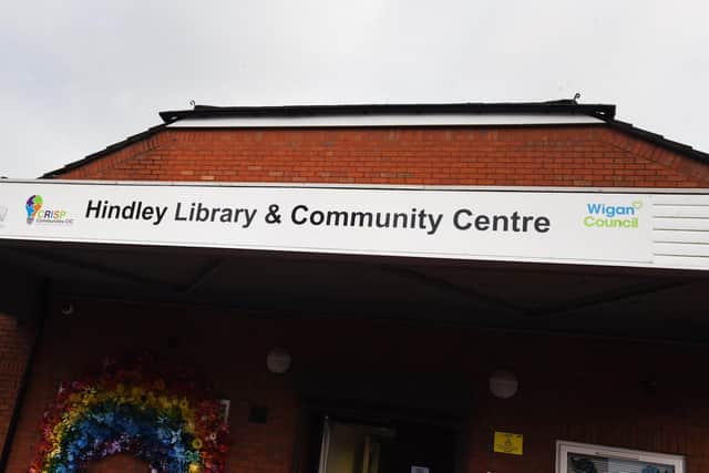 Exterior of Hindley Library, First Street, Hindley (file picture)