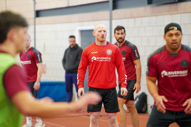 Liam Farrell, who missed the end of last season through injury, has also linked-up with the rest of the group at Robin Park Arena.