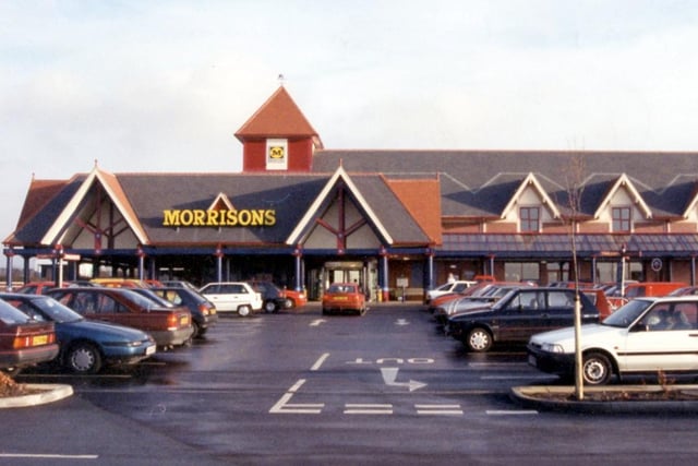 1990s Morrisons supermarket at Ince