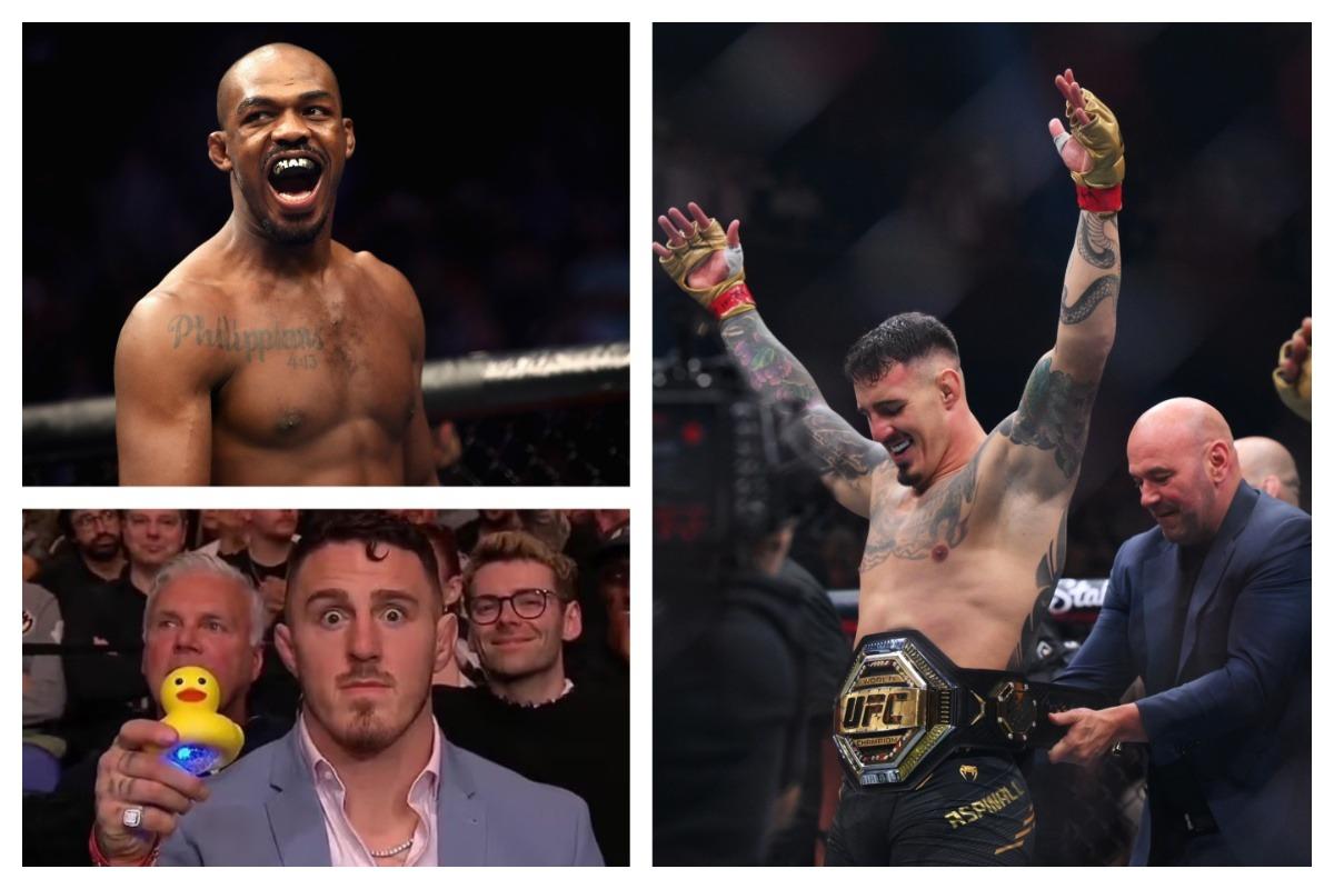 Wigan's Tom Aspinall becomes undisputed heavyweight champion after shock Jon Jones move