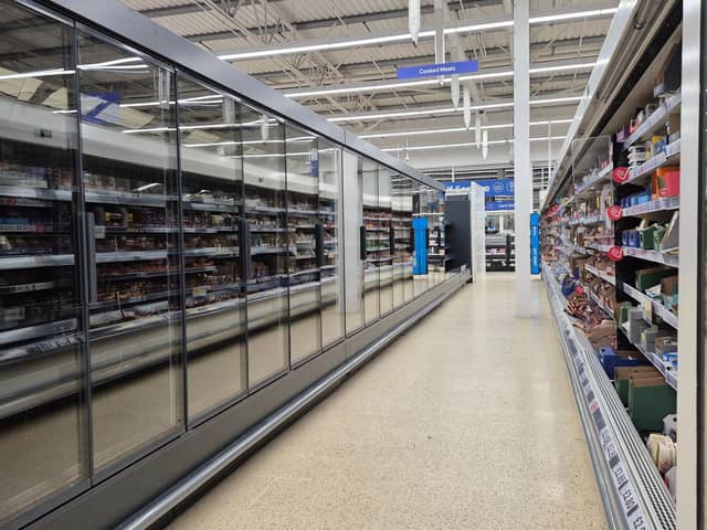Out with the old in with the new, cool fridges coming soon to Tesco Wigan.