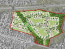 The planned site
