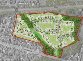 The planned site