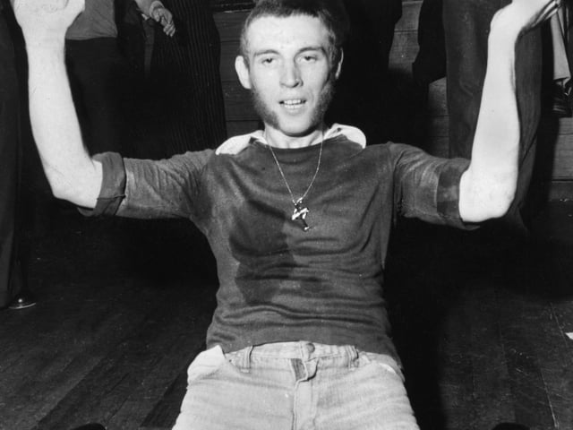 Northern Soul fans dancing at the all-nighters in Wigan Casino in the 1970s.