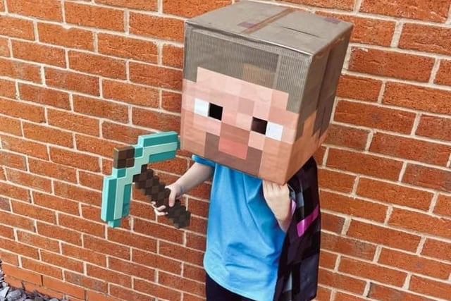 Thomas McGuire Age 6 - Minecraft Steve
