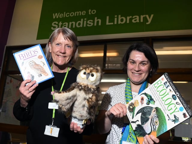 Free to attend, Standish Library will host the UK's only owl festival from 11am to 2pm on April 29.