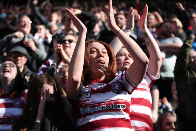 Wigan Warriors fans enjoyed a good afternoon at the DW Stadium.