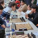 Wigan Juniors Thishanuga Piratheepan and Saanvi Dembla play for Greater Manchester at the weekends Pennine Cup Chess Competition