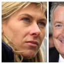 Piers Morgan and Sharron Davies were critical of events at Robin Park on Sunday evening