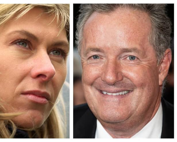 Piers Morgan and Sharron Davies were critical of events at Robin Park on Sunday evening