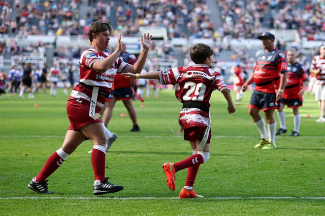 Wigan Warriors LDRL took part in a mini festival at the Magic Weekend.