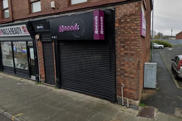 Rocco's Desserts on Ormskirk Road received a one-star rating following its most recent inspection in September 2022